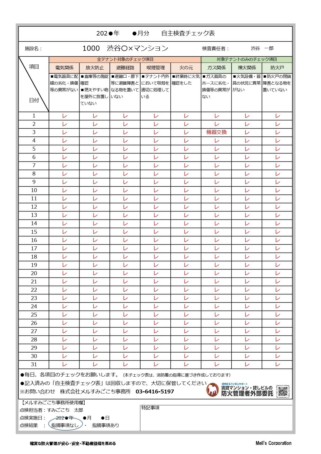 自主検査チェック表202206～