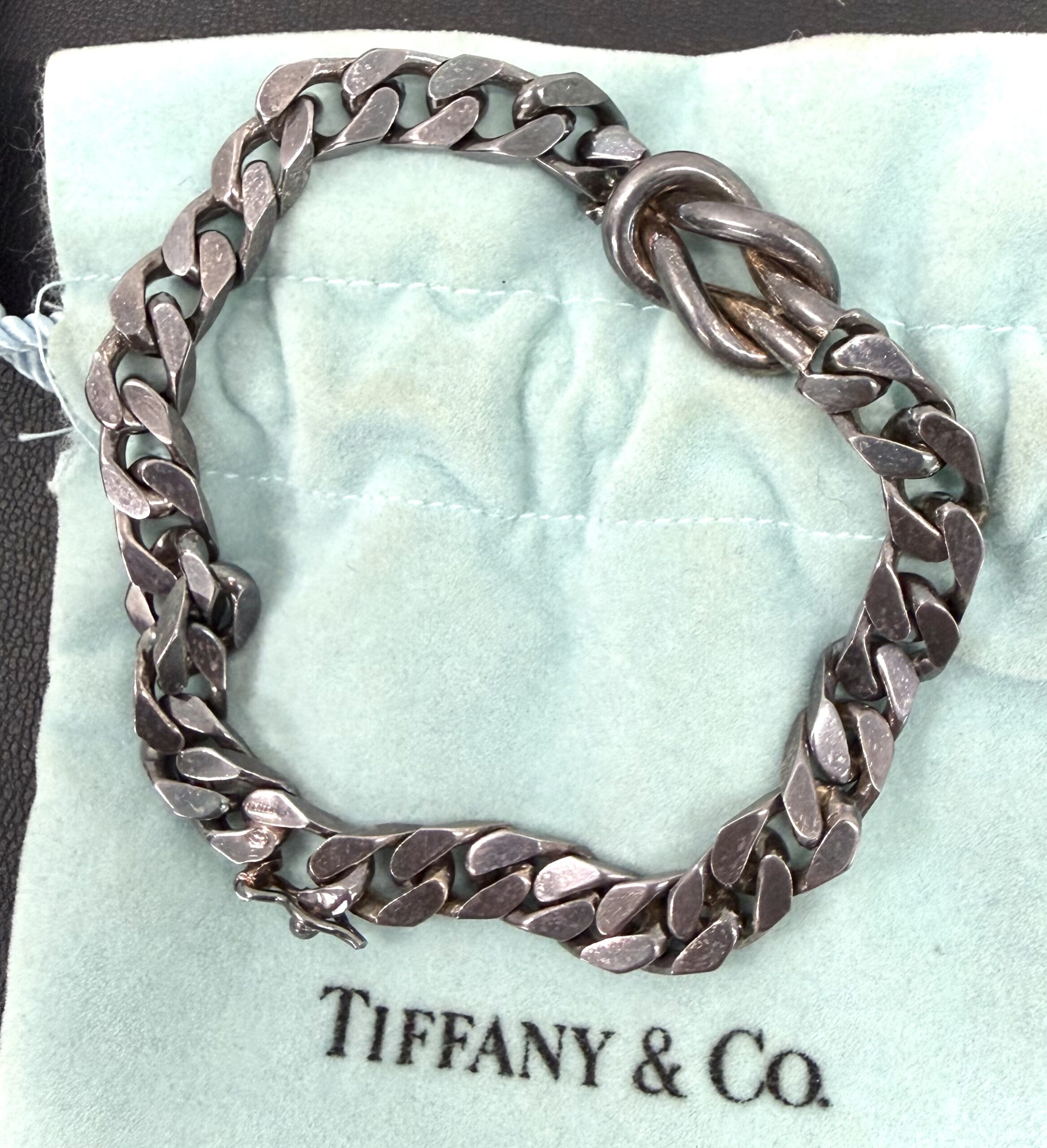 【買取実績】ティファニー(TIFFANY) センターノット チェーン ブレスレット