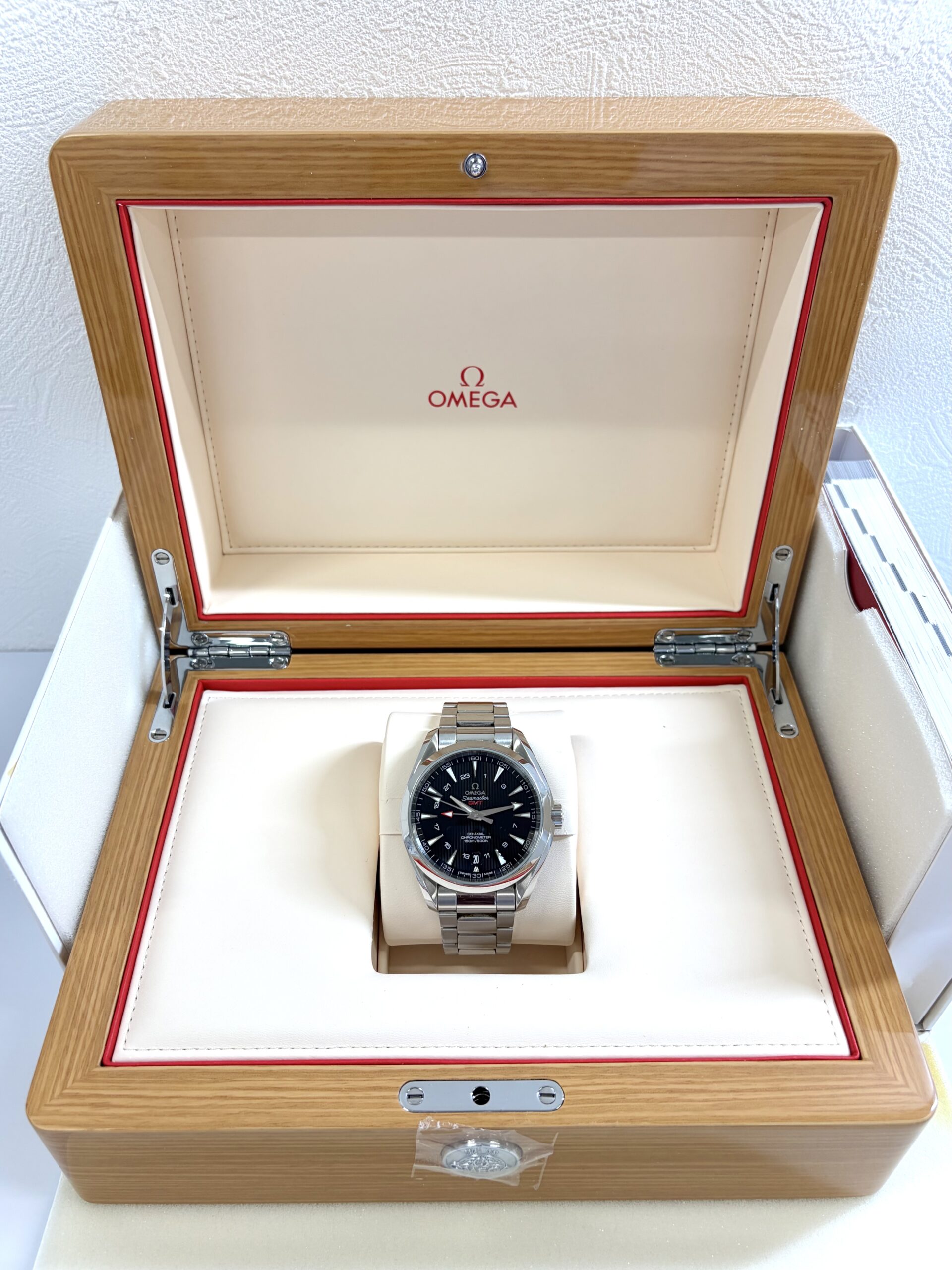 【買取実績】オメガ(OMEGA) シーマスター アクアテラ GMT