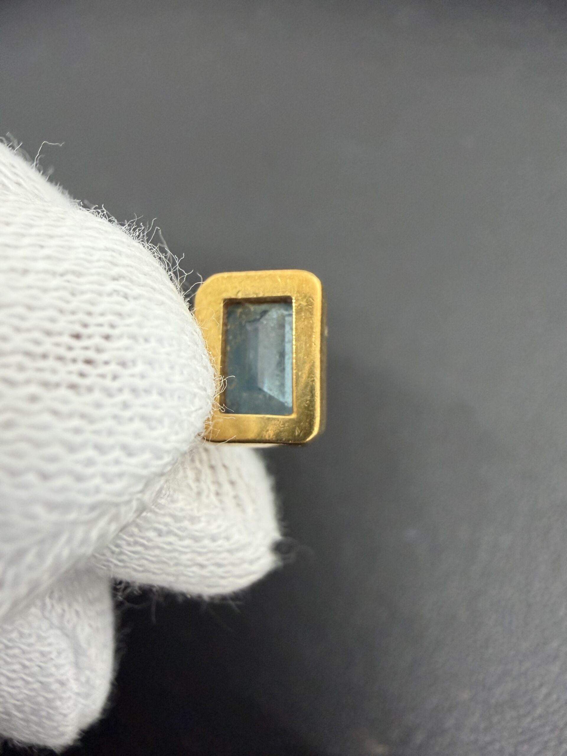 ブルートパーズゴールドペンダントトップ 商品画像 4