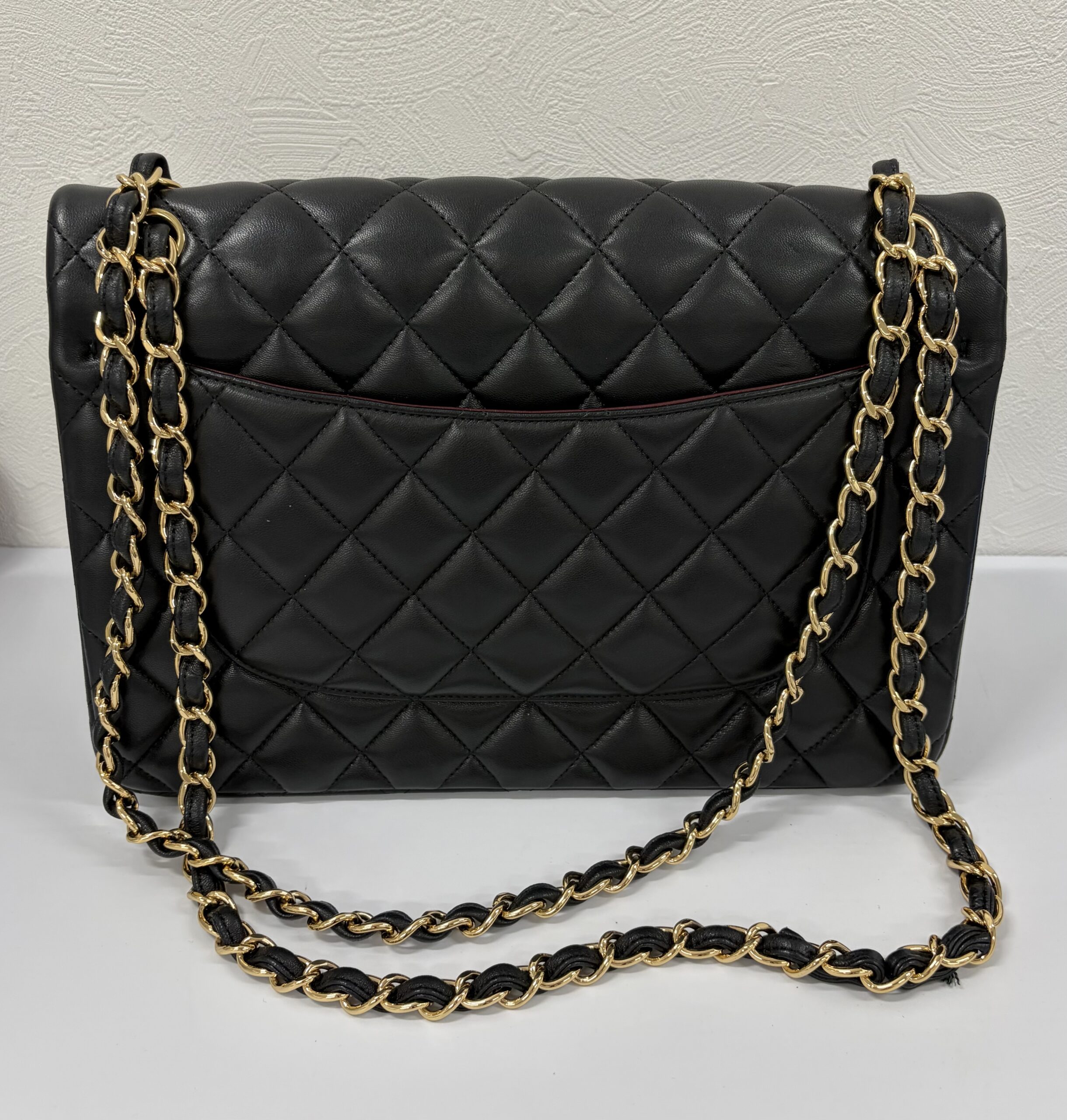 マトラッセ クラシックフラップバッグ ラムスキン ゴールド金具 商品画像 2