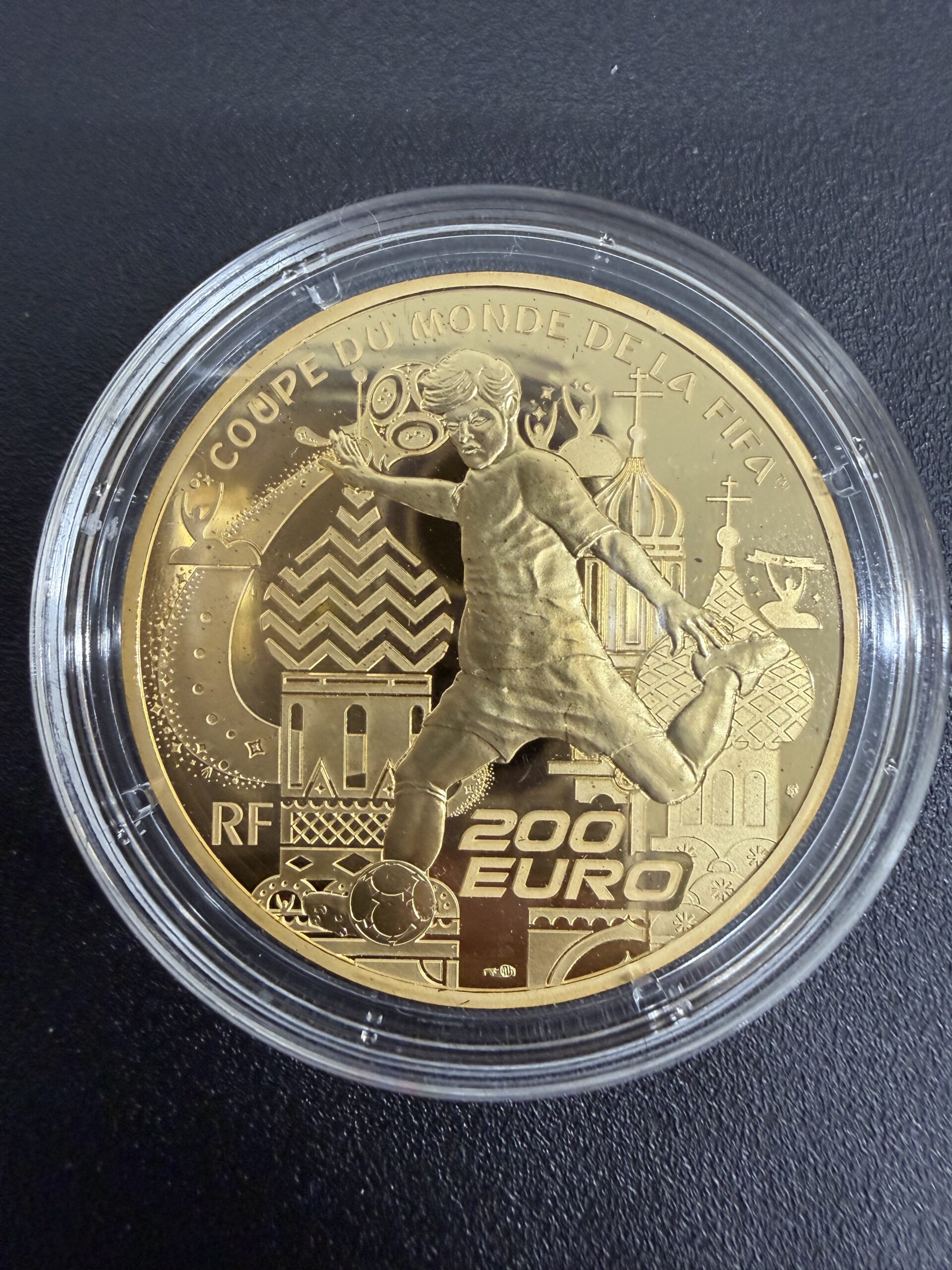 【買取大吉 大塚駅北口店】【買取実績】FIFA ワールドカップ 記念金貨 200ユーロ