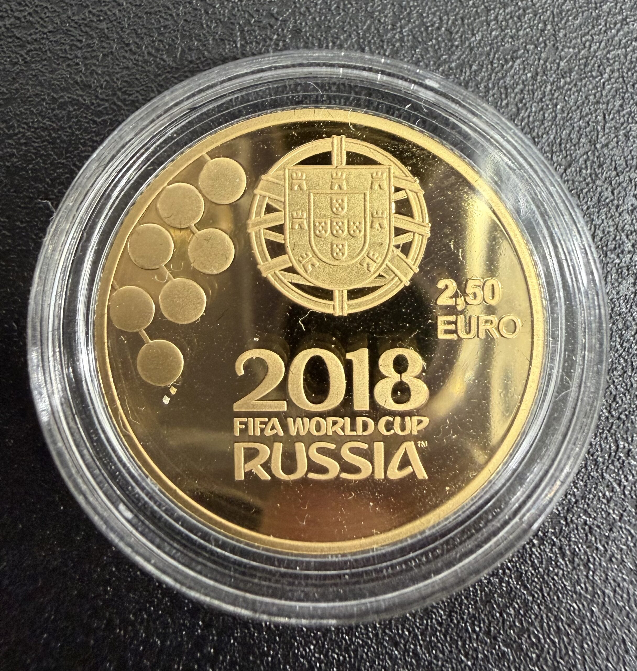 FIFAワールドカップ 2018 ポルトガル発行 記念金貨 商品画像 2