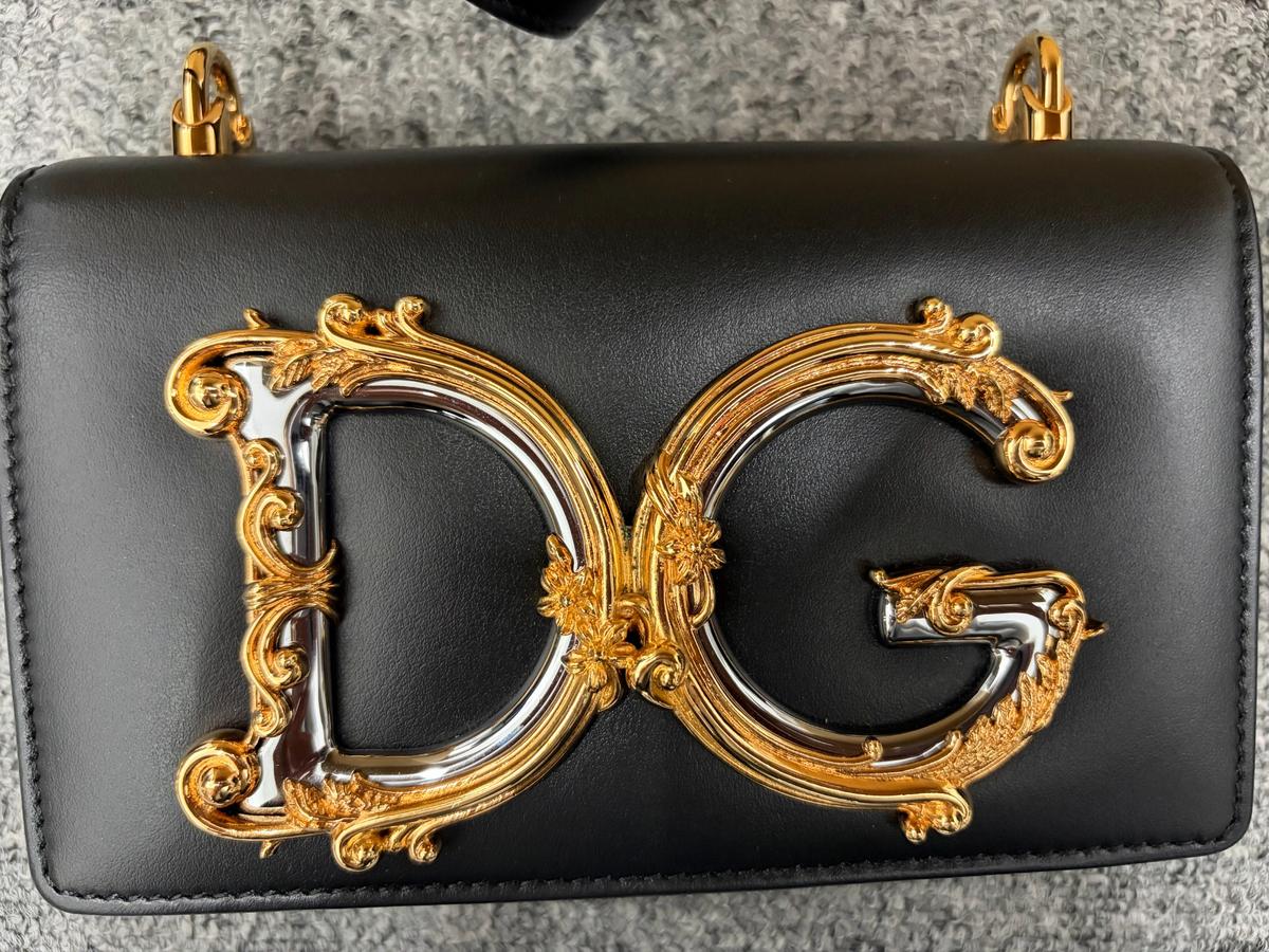 【買取大吉 大塚駅北口店】【買取実績】DGガールズバッグ（ブラック×ゴールド バロックDGロゴ ショルダーバッグ）