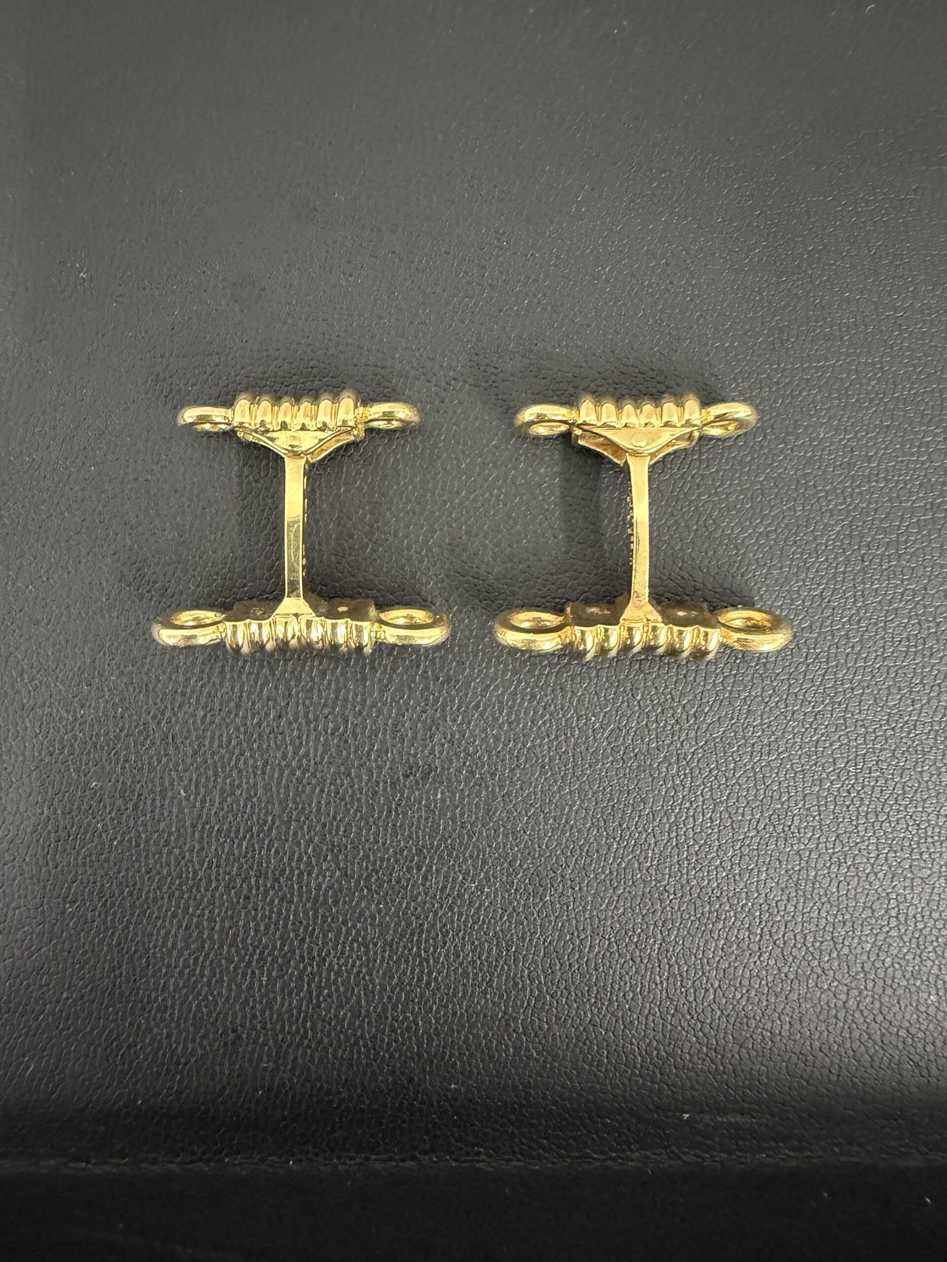 ゴールドカフス（ダンベル型）ペア 商品画像 2