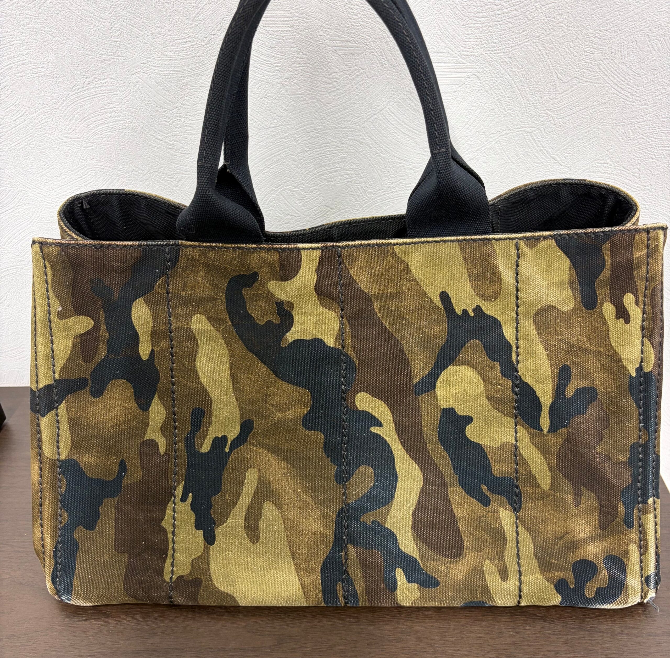 カモフラージュ柄 キャンバス トートバッグ 商品画像 2
