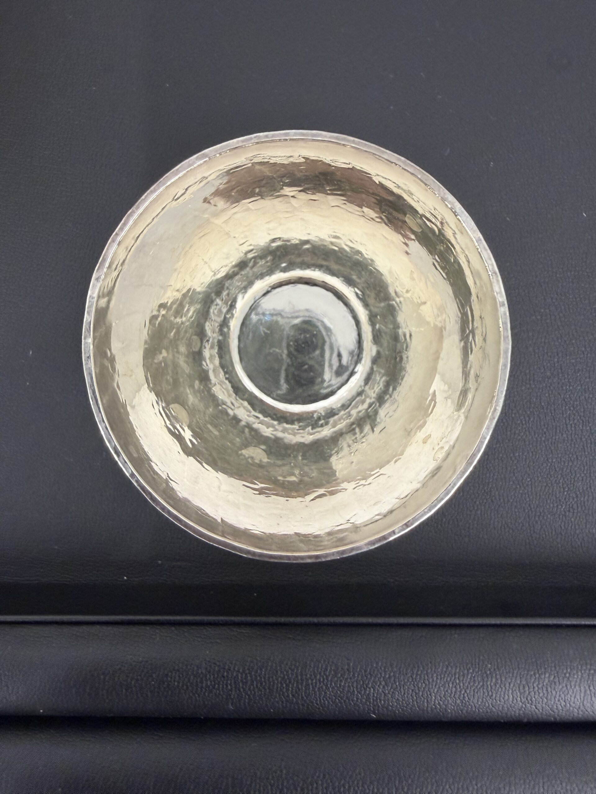 銀製ぐい呑み（螺鈿・縞模様）／木箱付き 商品画像 4