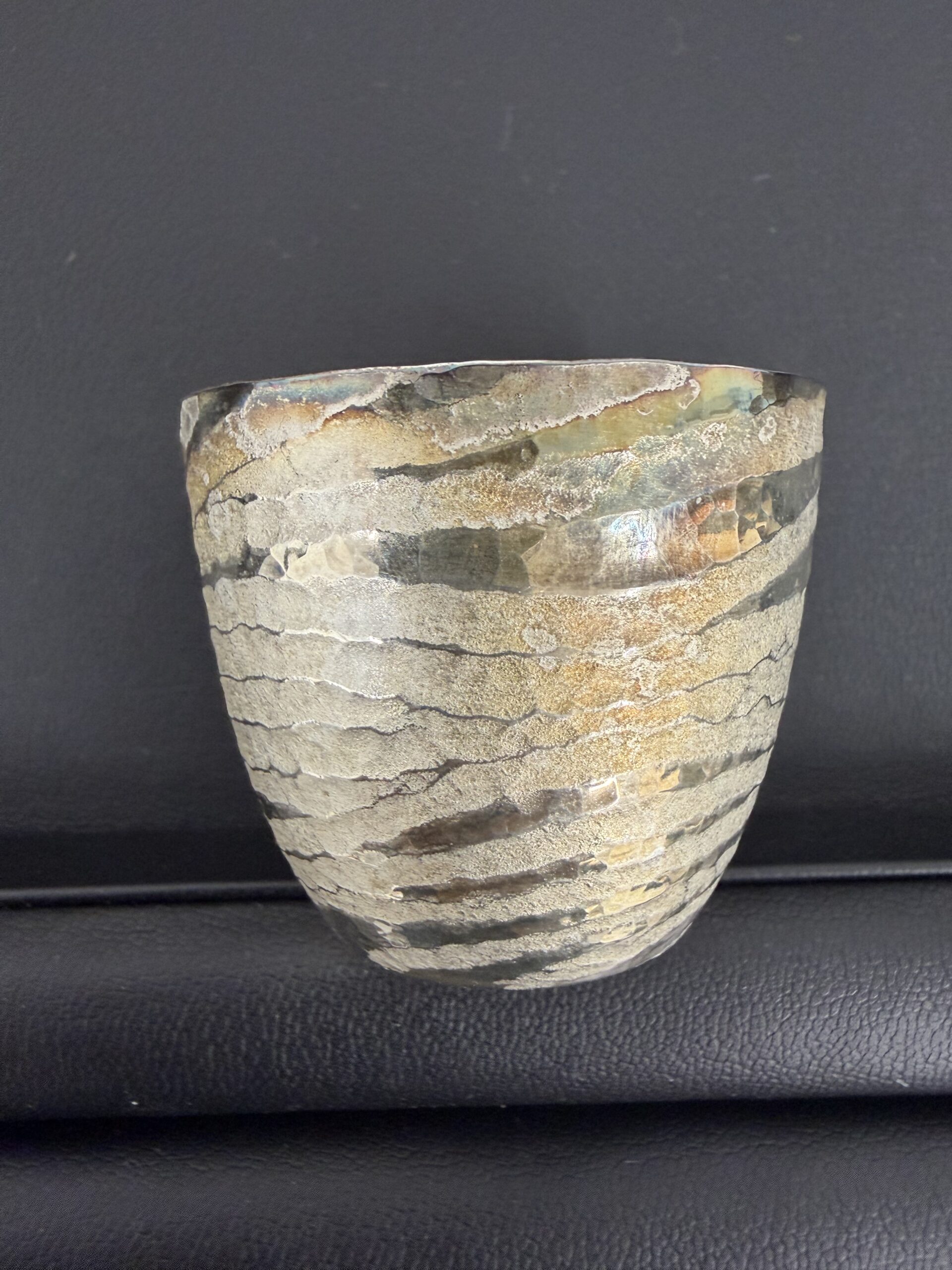 銀杯 ぐい呑(作家物・共箱付き) 商品画像 4